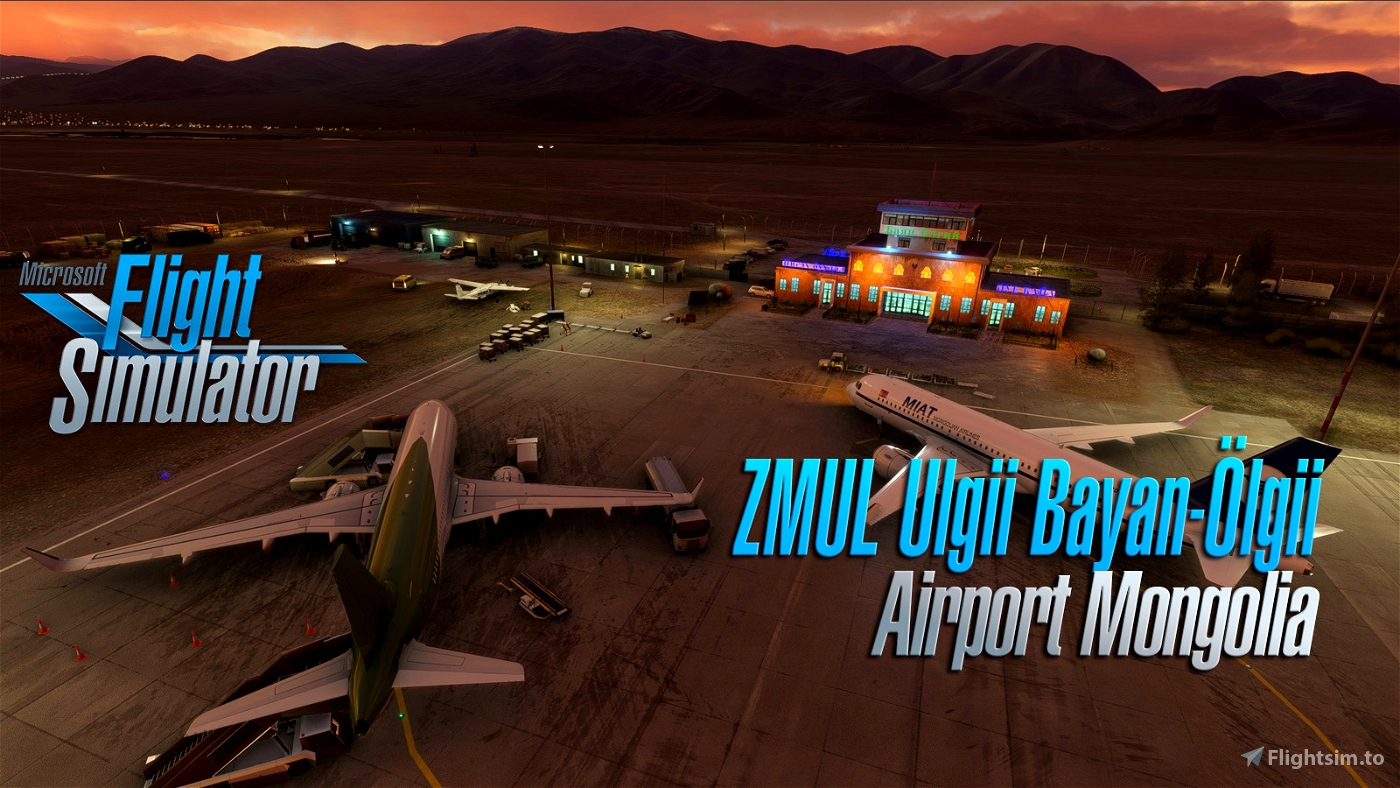 Ölgii Airport ZMUL (Mongolia) v1.1 Microsoft Flight Simulator