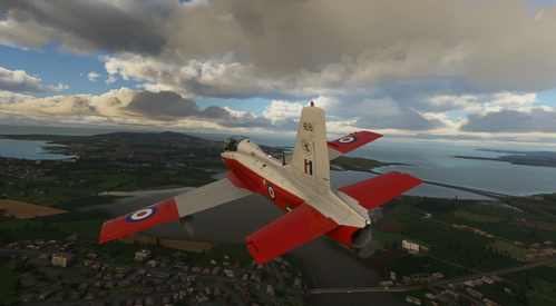 MB-339PAN Royal Air Force No.4 FTS XX168