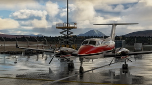 Beechcraft King Air350 Loganair 1980s thumbnail 5