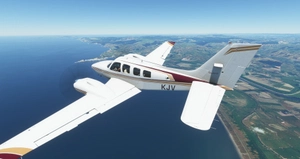 Beechcraft Baron ZK-KJV thumbnail 3