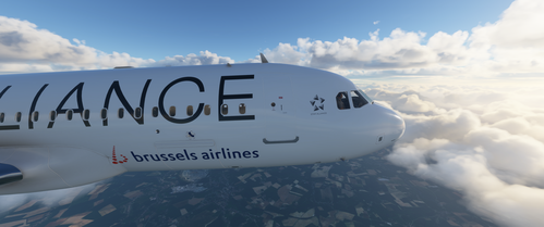 [8k] A320 Neo Brussels Airlines - Star Alliance