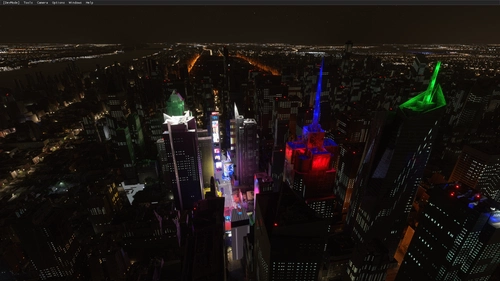 New York City Night Enhanced