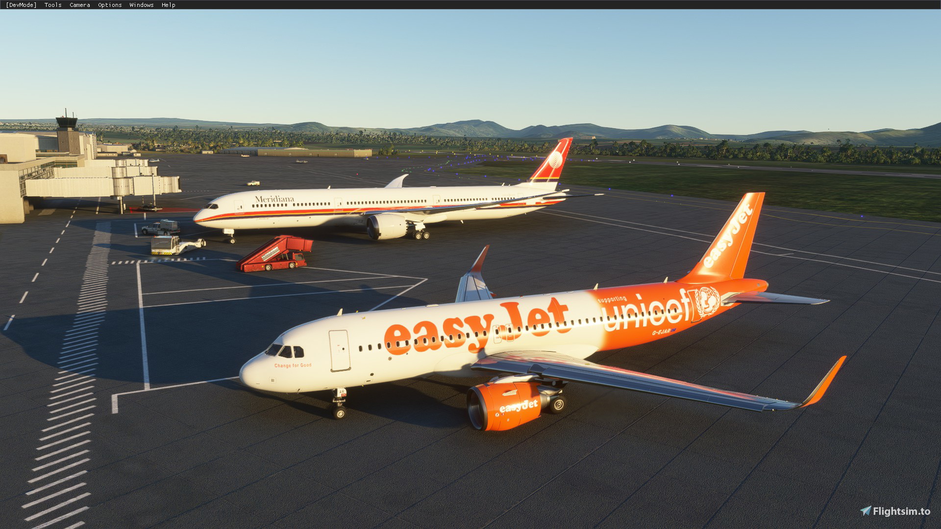 A320 NEO EasyJet Supporting Unicef - Image 1
