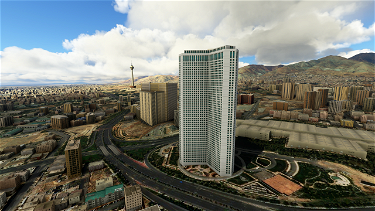 Iran - Tehran International Tower (Burj Tehran) Microsoft Flight Simulator