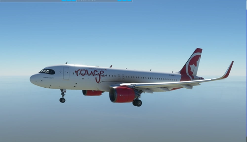 A320Neo Air Canada Rouge -8K