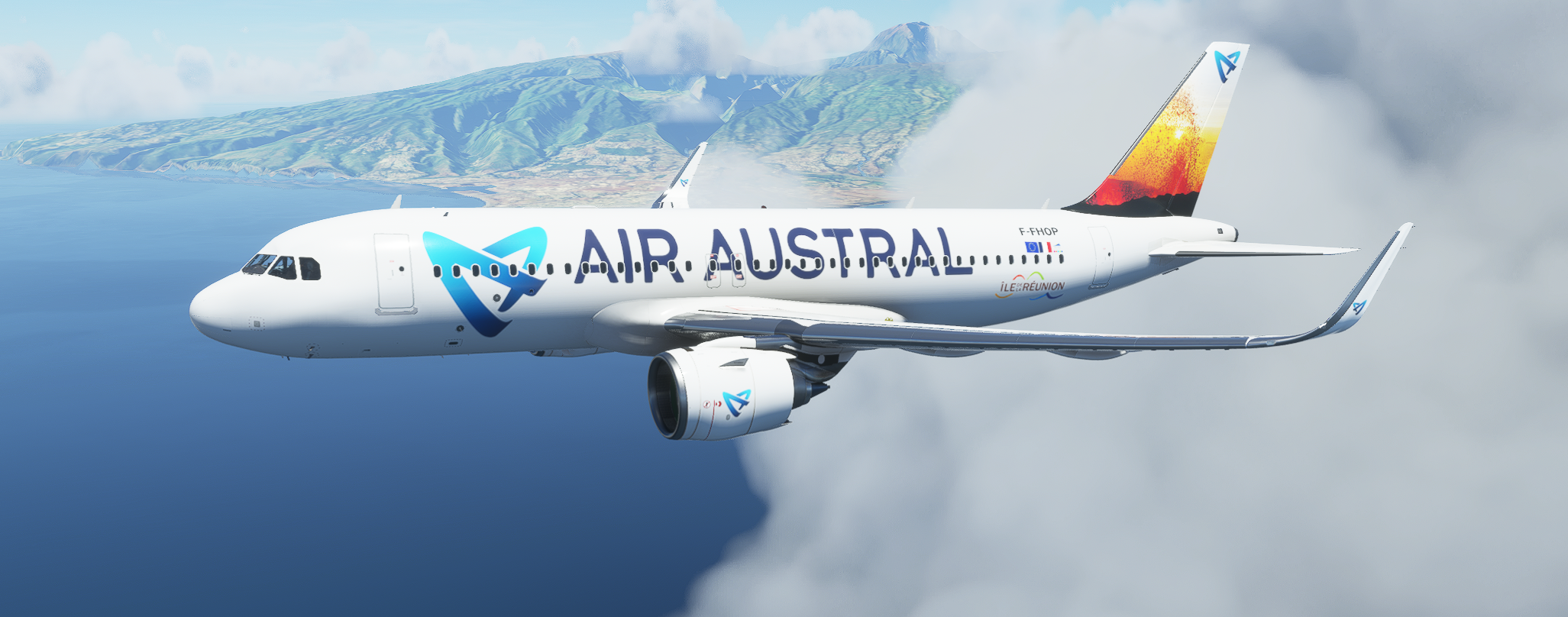 A320neo AIR AUSTRAL PACK 5 Liveries - Image 1