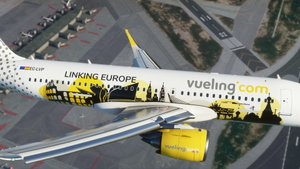 A32NX Vueling Airlines (Linking Europe) EC-LVP [8K] thumbnail 6