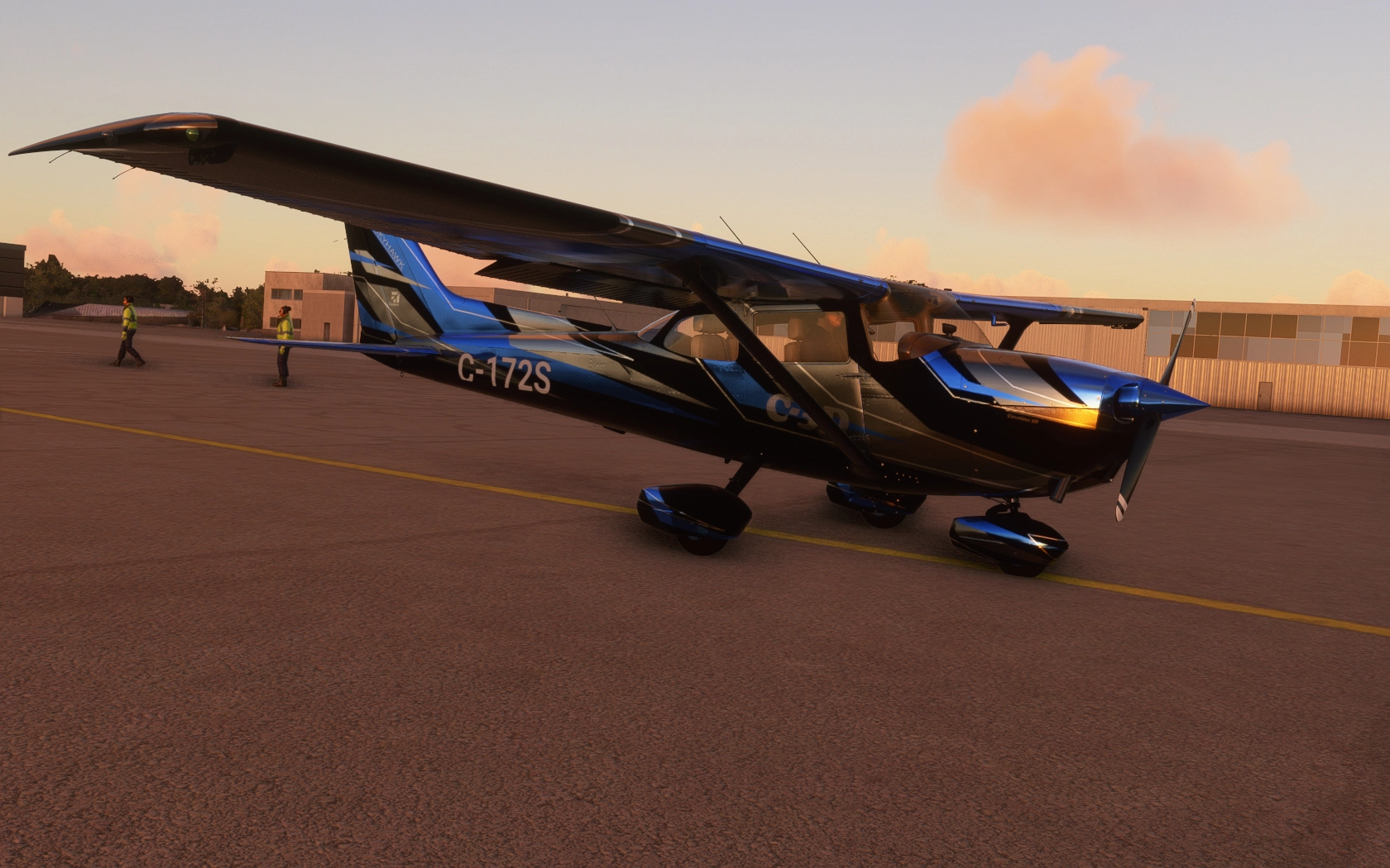 C172 Classic + G1000 C-3D Blue - Image 1