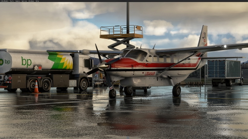Cessna 208B Grand Caravan LoganAir 1980s