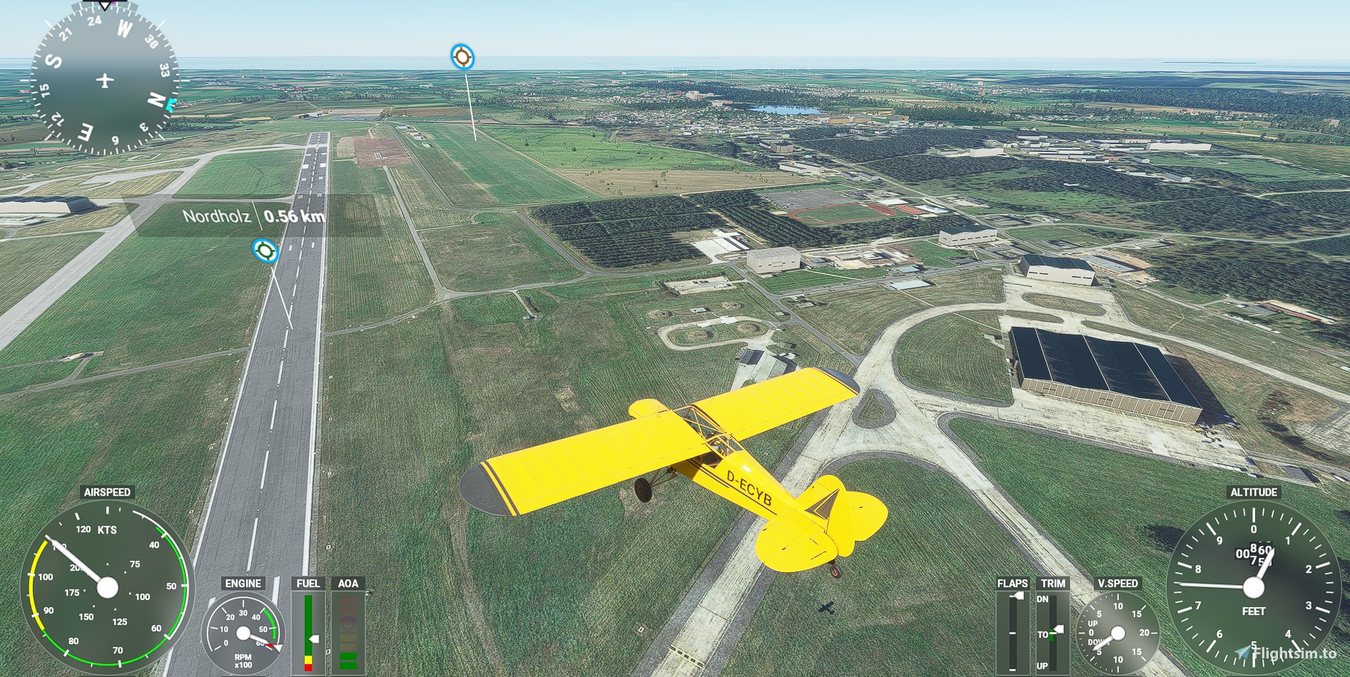 ETMN Nordholz and EDXN Nordholz-Spika Aerial image - Image 1