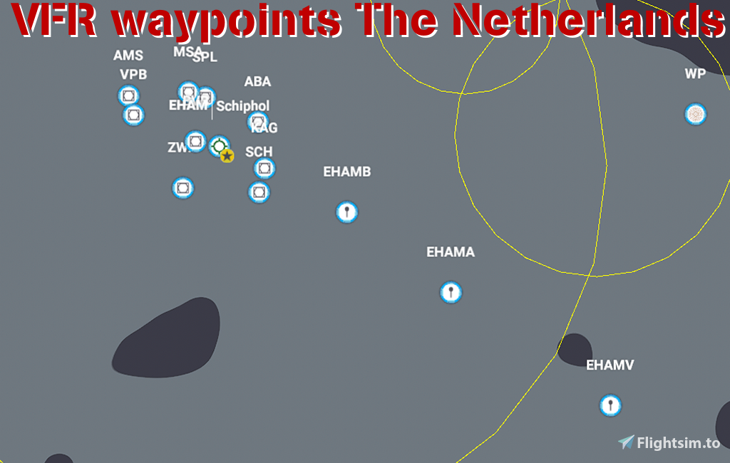 VFR waypoints of the Netherlands - Image 1