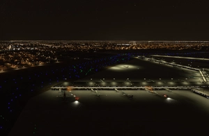IGI AIRPORT NEW DELHI (VIDP) NEW JETWAYS & NIGHT LIGHT IMPROVMENT thumbnail 1