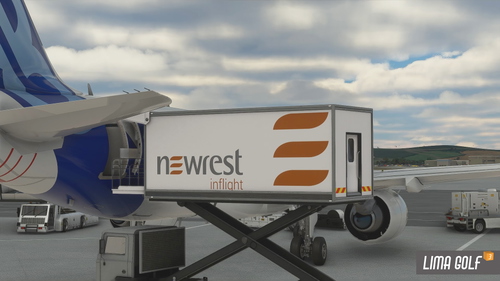 Newrest Catering Truck livery