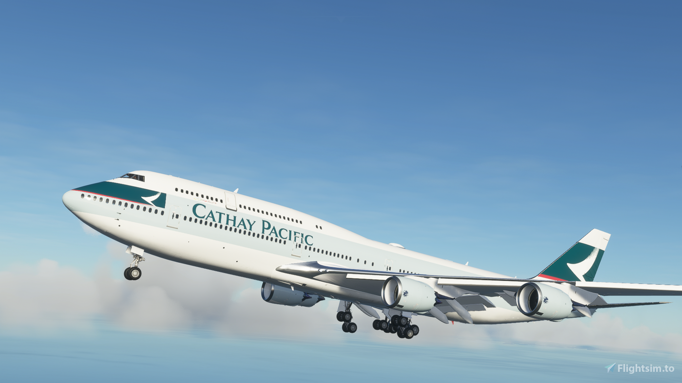 航空機・ヘリコプター CX Cathay Pacific Boeing 747-400 \