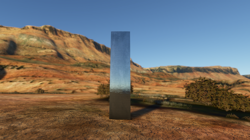 Utah Desert Monolith