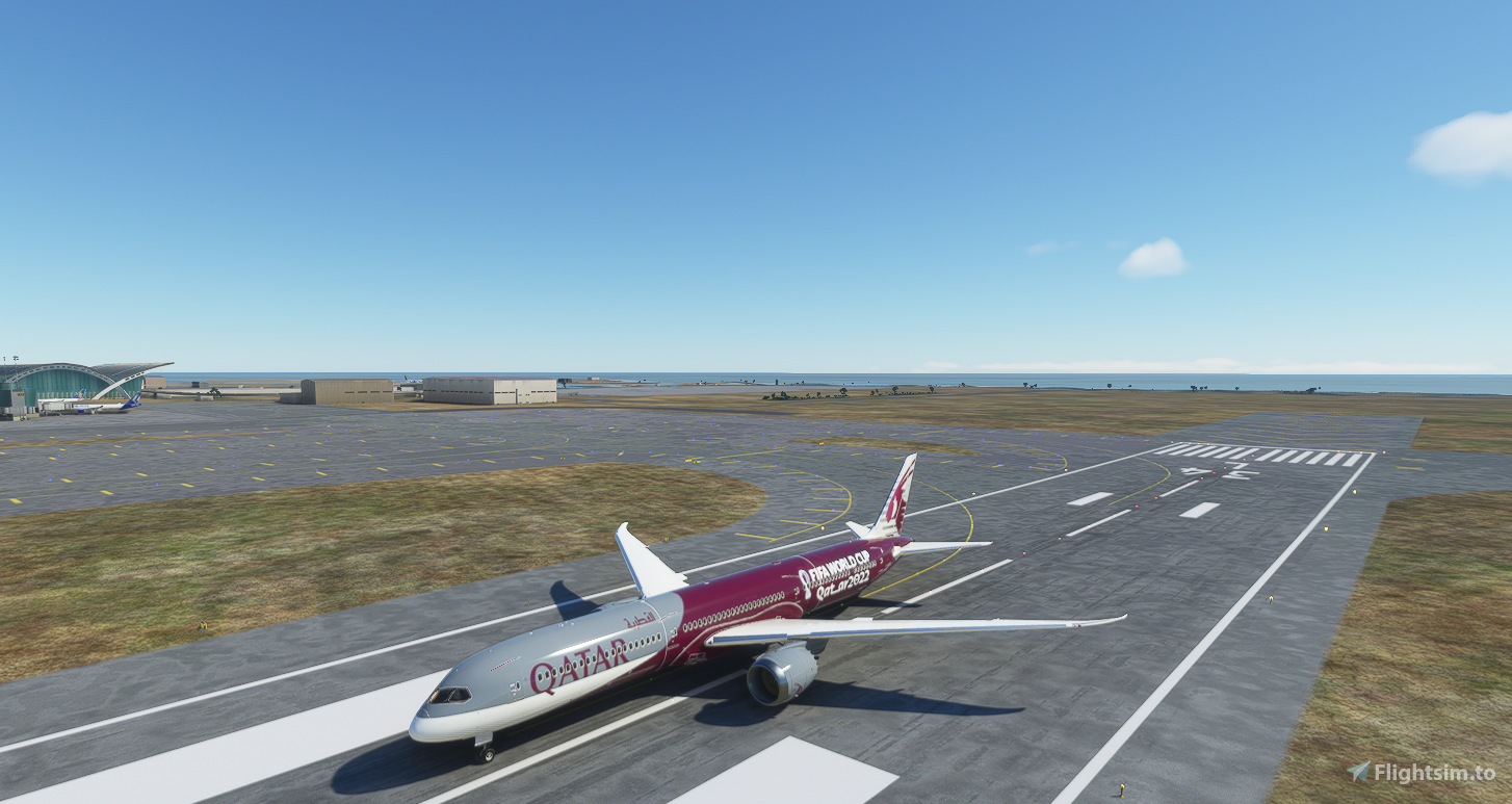 (8K) Qatar Airways "FIFA WORLD CUP 2022" Boeing 787 (A7-BCX) - Image 1
