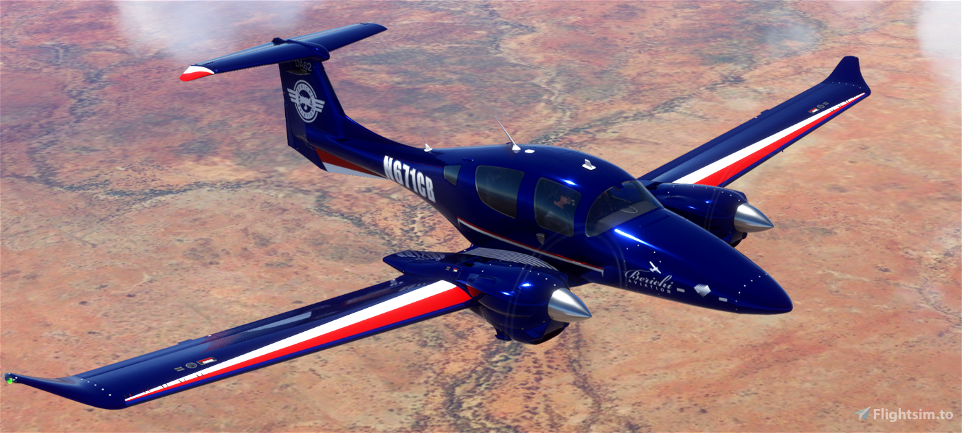 DA62 Berichi Aviation Flight School Microsoft Flight Simulator