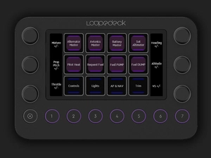 Loupedeck Live MSFS profile thumbnail 1