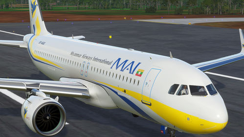 [A32NX] Myanmar Airways International [4K]