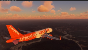 A320 NEO EasyJet Supporting Unicef thumbnail 7