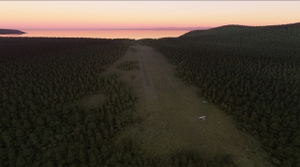 Lake Baikal Airstrip Davsha Russia (not in Sim yet) UIUD + sorrounding terrain thumbnail 2