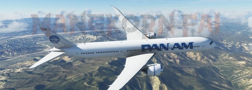 PAN AM 787-10 Retro