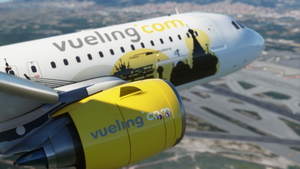 A32NX Vueling Airlines (Linking Europe) EC-LVP [8K] thumbnail 8