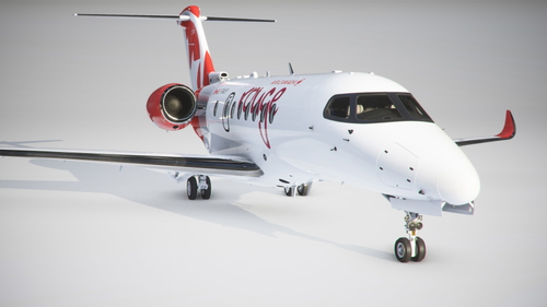 Citation Longitude Air Canada Rouge
