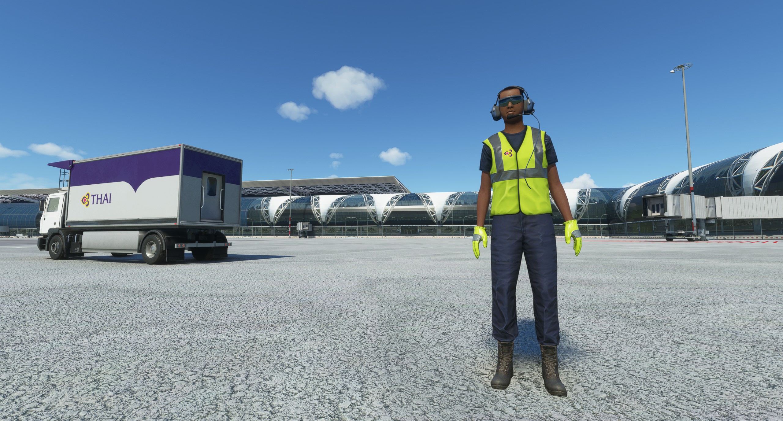 Thai Airways Ground Crew Textures - Image 1