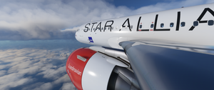 [8k] A320 Neo Scandinavian Airlines (SAS) - Star Alliance Livery thumbnail 5