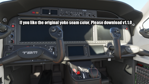 Daher TBM 930 Cockpit Livery Black Carbon Fiber Update! thumbnail 6