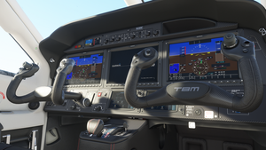 Daher TBM 930 Cockpit Livery Black Carbon Fiber Update! thumbnail 2