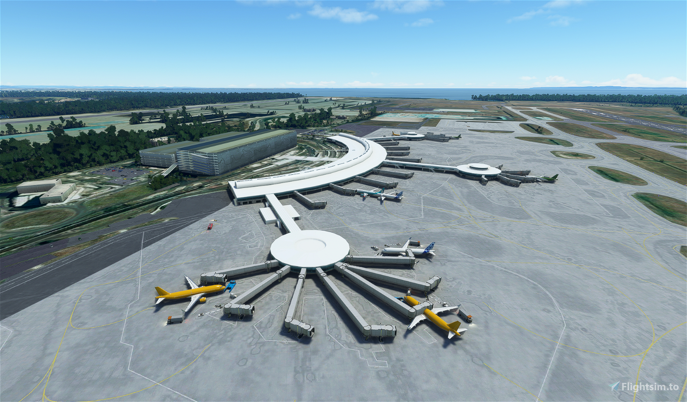 YBBN Brisbane International Airport for Microsoft Flight Simulator | MSFS