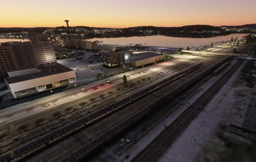 Jyväskylä area with more details