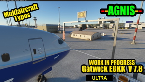Gatwick Airport EGKK Ultra: Custom Buildings and Models Only thumbnail 5