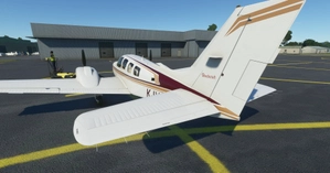 Beechcraft Baron ZK-KJV thumbnail 2