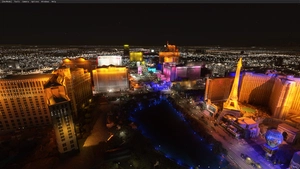 Las Vegas NEVADA Night Enhanced  thumbnail 1