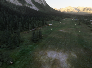 Banff NP CYBA Airfield, Townsite and tourist Spots SU12 thumbnail 15