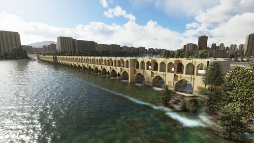 Iran - Isfahan Si-o-se-pol (Allahverdi Khan Bridge)