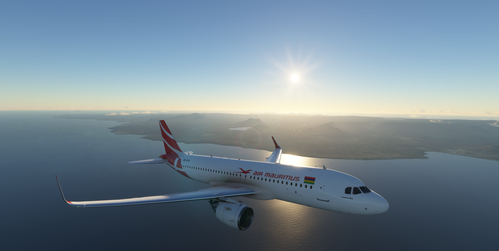 Air Mauritius Livery Airbus A320