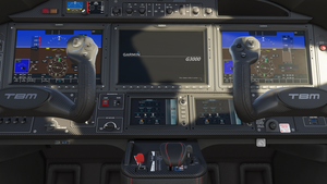 Daher TBM 930 Cockpit Livery Black Carbon Fiber Update! thumbnail 4