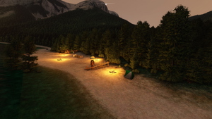 Banff NP CYBA Airfield, Townsite and tourist Spots SU12 thumbnail 13