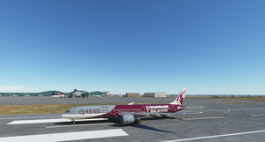 (8K) Qatar Airways "FIFA WORLD CUP 2022" Boeing 787 (A7-BCX) thumbnail 2