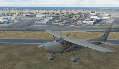 Carenado Cessna 182 Skylane Afghanistan Militäry