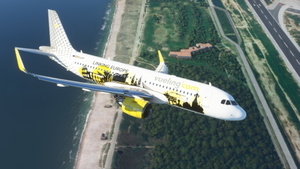 A32NX Vueling Airlines (Linking Europe) EC-LVP [8K] thumbnail 4