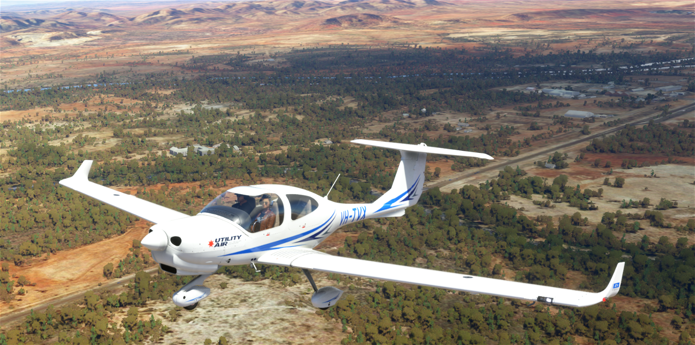 DA40 Chevon Decal Scheme Microsoft Flight Simulator