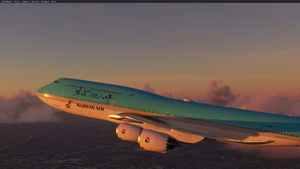 Boeing 747-8 Korean Air "No mirrored"  thumbnail 7