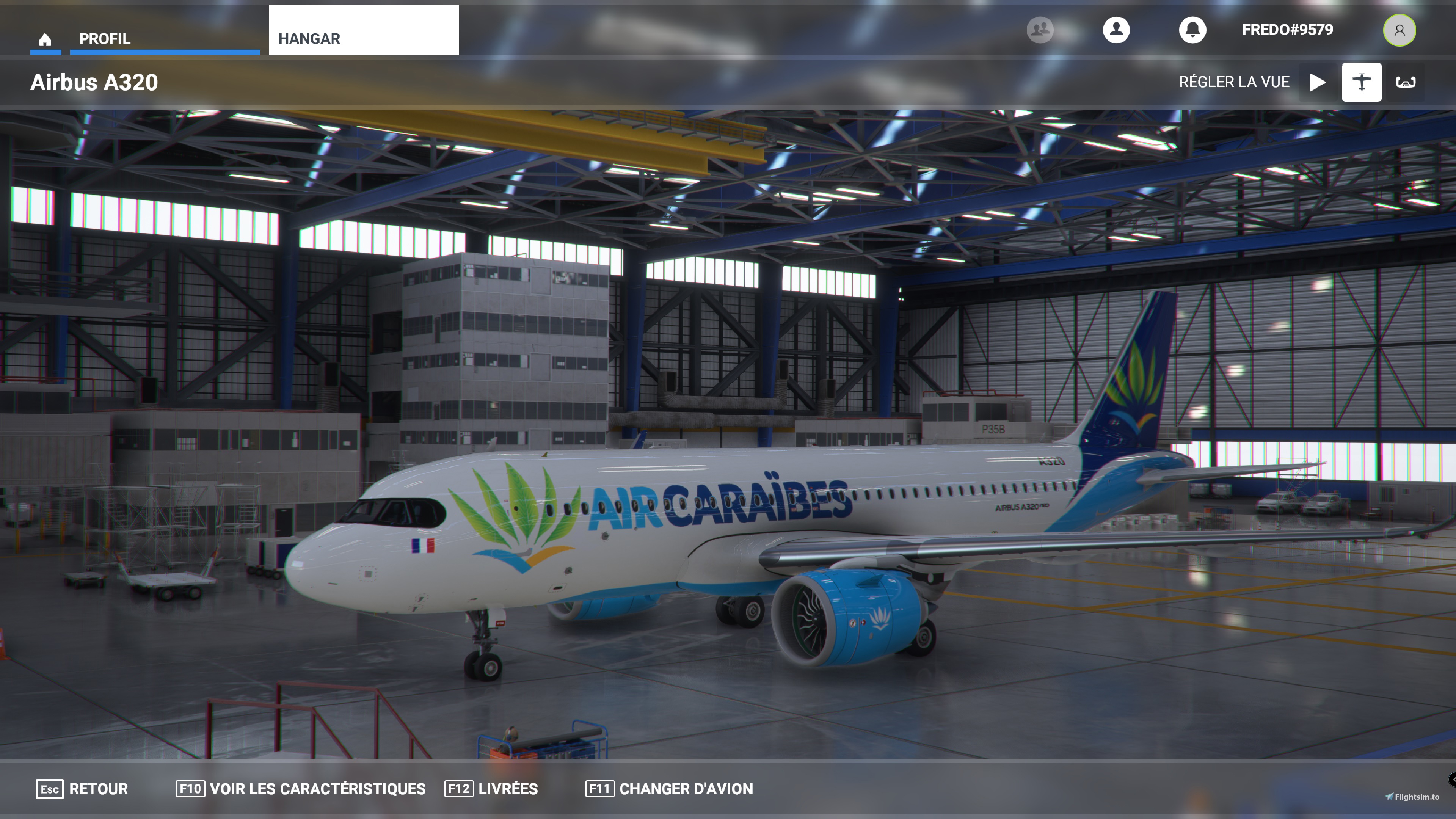 [4K] A320 Air Caraïbes - Image 1