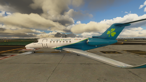 Aer Lingus Regional Cessna Citation Longitude [4k] thumbnail 3