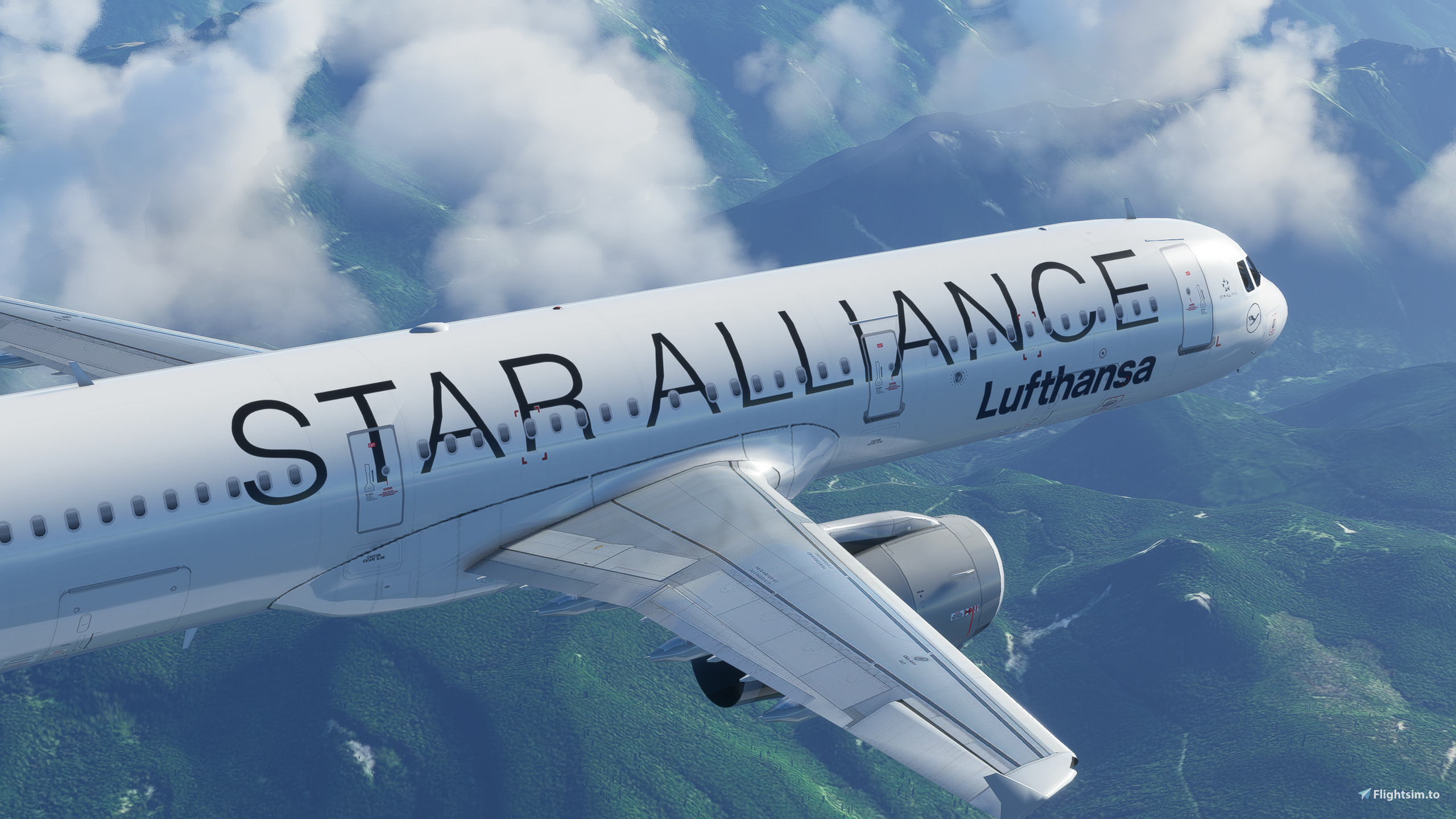 Lufthansa A321 (Star Alliance) - Image 1